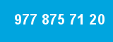 977 875 71 20 977 875 71 20